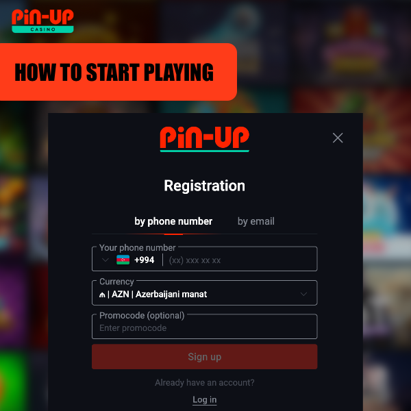 Pinup oynamağa necə başlamaq olar